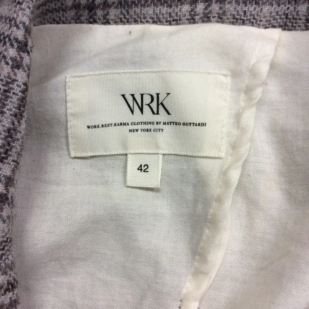 W.R.K 100% Wool Blazer w/ Elbow Patches